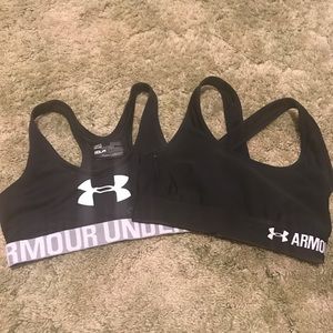 2 UA sports bra